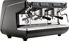 Nuova Simonelli Appia Life 2Gr V 220V black+economizer+high groups Рожковая кофемашина
