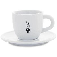 Кофейный набор Bialetti Y0TZ099 2 предмета 1 персона цвет белый