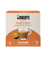 96080445 Кофе Bialetti Dolce Gusto Cortado - 16 капсул